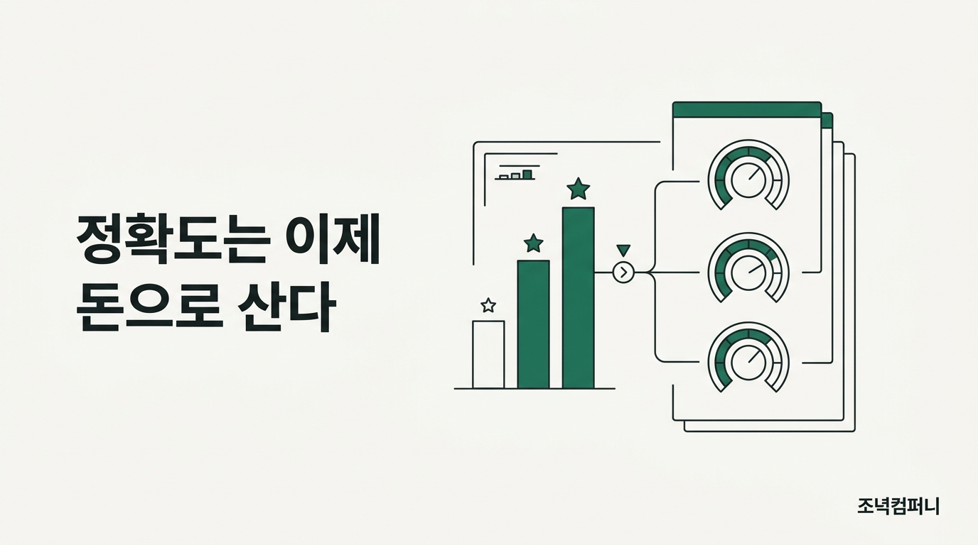 정확도 3점에 비용 3배를 낼지, 이제 요청마다 정한다