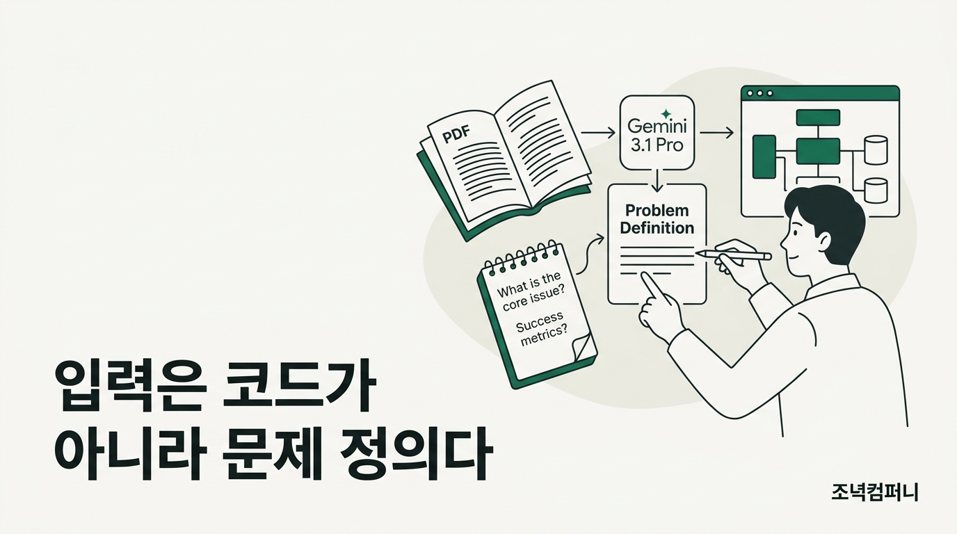 Gemini 3.1 Pro를 품은 Google Antigravity에서 개발자의 입력은 코드가 아니라 문제 정의와 논문 PDF다